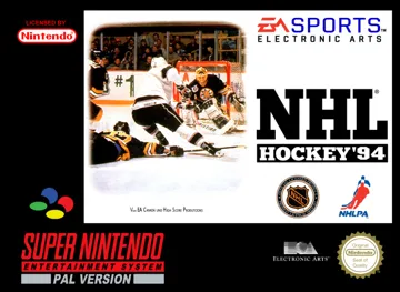 NHL Hockey '94 (Europe) box cover front